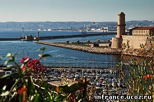старый порт Марсель, вид старого порта города Марсель